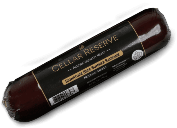 A bottle of wine with the label for cellar reserve.