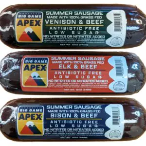 Apex Wild Game Grassfed Summer Sausage
