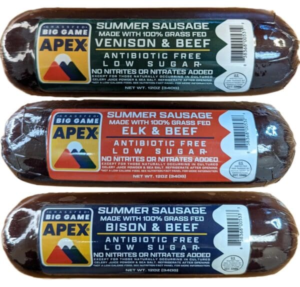 Apex Wild Game Grassfed Summer Sausage