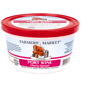 A port wine cheese spread with Transparent background