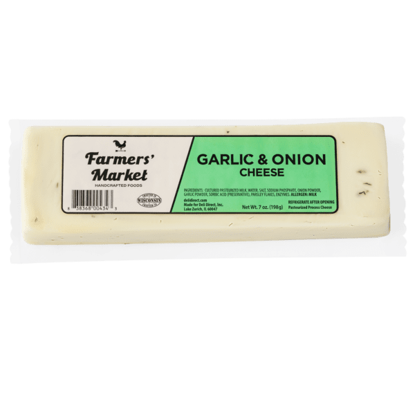 Cheese Block 7oz - Garlic & Onion